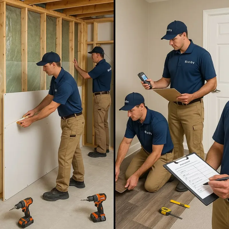 Repairs and Reconstruction process in Waukomis, OK